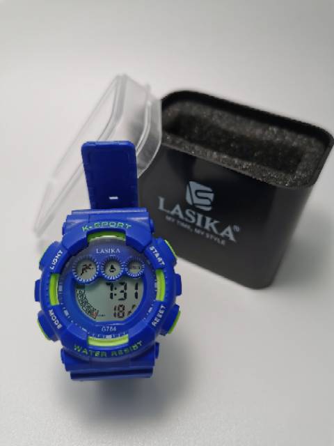 Jam tangan digital Anak Anak dan remaja water Resist Lasika 784