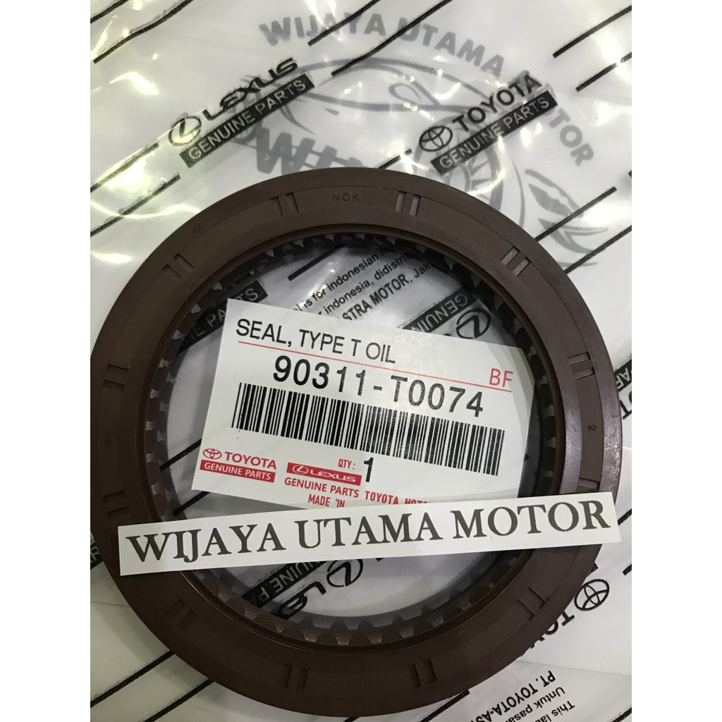 OIL SEAL CRANKSHAFT SIL AS KRUK KER AS GRAND NEW AVANZA VELOZ XENIA CALYA SIGRA