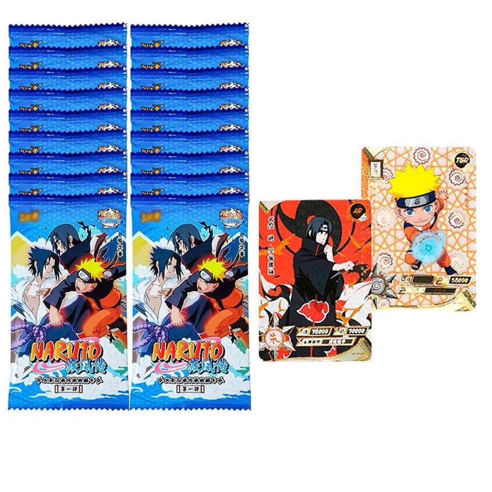 Nickolas1 Naruto Buku Album Mainan Anak Game Card Uzumaki Uchiha Sasuke Untuk Anak Kid's Gift Card Holder