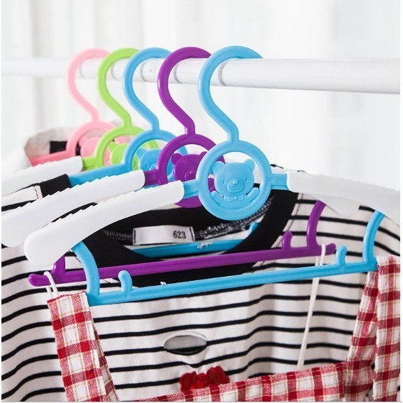 Hanger Baju Anak Bayi Setelan Anak Gantungan Hanger Baby Display Serbaguna