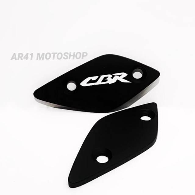 Mirror Blanking Cover Tutup Spion R&amp;G CBR250RR R15V3 GSX R25 NINJA 250FI UNIVERSAL