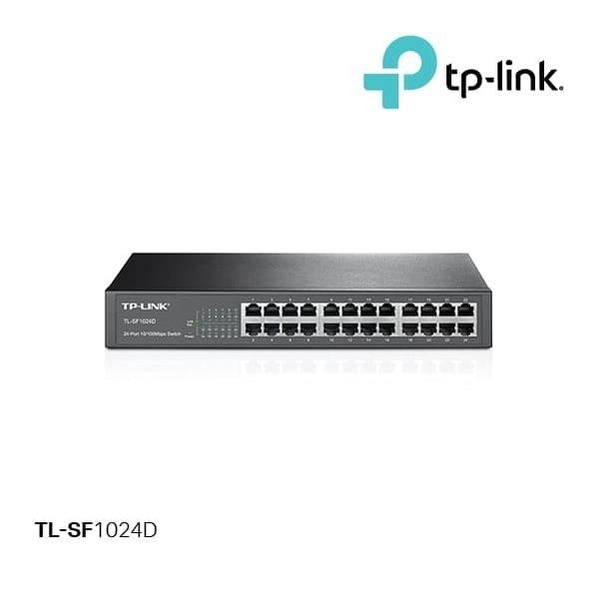 TP-LINK TL-SF1024D 24-port 10/100Mbps Desktop/Rackmount Switch