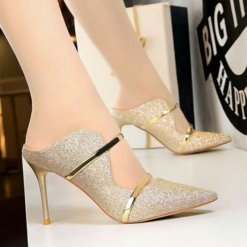 HEELS GLITTER MEVAH