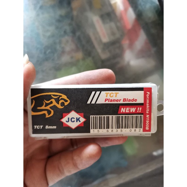 mata pasah planer tct merk JCK 8mm (ASLI)