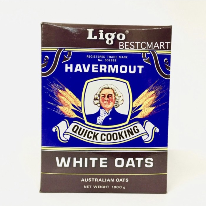 

Terlaris LIGO HAVERMOUT QUICK COOKING 1kg /ligo oat