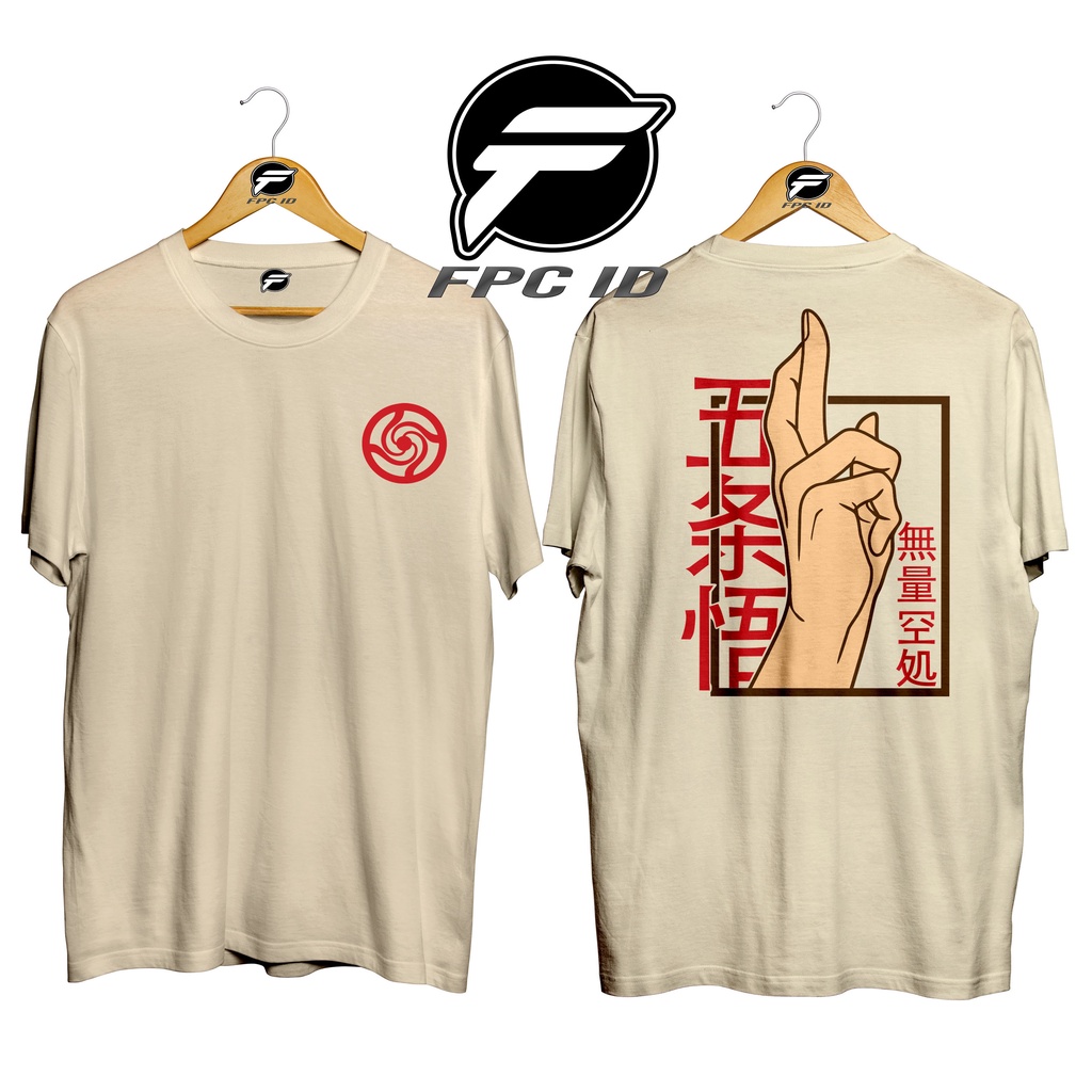 Kaos Anime Jutsu Hand Cotton Combed 30s Pakaian Pria Distro Atasan Wanita Jumbo Pilihan Favorit Fpc Id