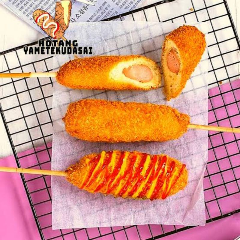 CORNDOG SOSIS | CORNDOG SOSIS KENTANG (MEDIUM) FROZEN FOOD , KOREAN FOOD