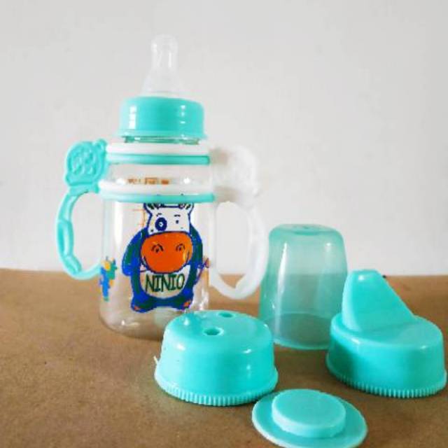 3-2103-MH Botol Susu Minum NINIO Cup Bayi 3 Fungsi 3 in 1 150 cc