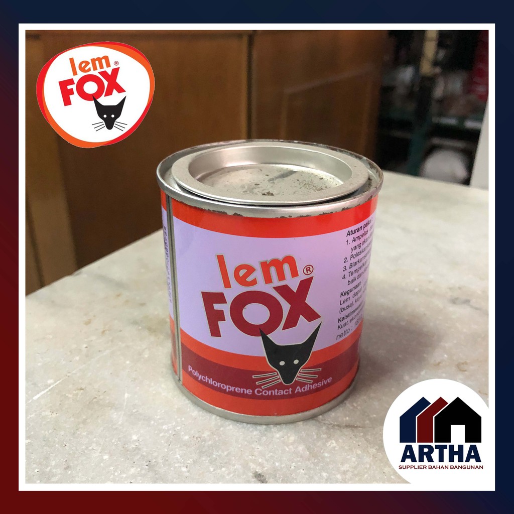 

Lem Fox Kuning 185 gram / 1/4 kg