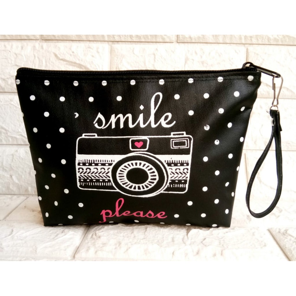 POUCH TAS KOSMETIK LUCU KEREN SERBAGUNA / DOMPET WANITA Zamzam Colection