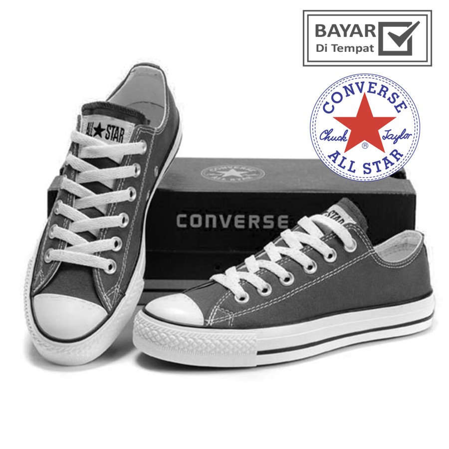 Sepatu CONVERSE Premium Vietnam Gray Chuk Taylor/sepatu converse terlaris.
