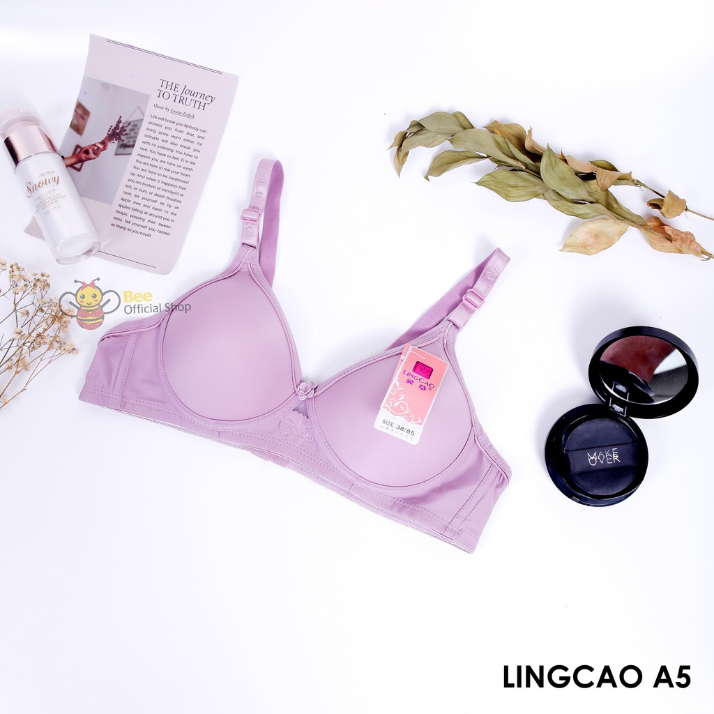 BEE - Bh Lingcao Original / Bra Push Up Bh Busa Tanpa Kawat Lingcao A5