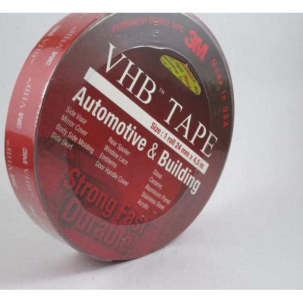 

۝ 3M VHB Double Tape , 24 mm x 4.5 M ☊