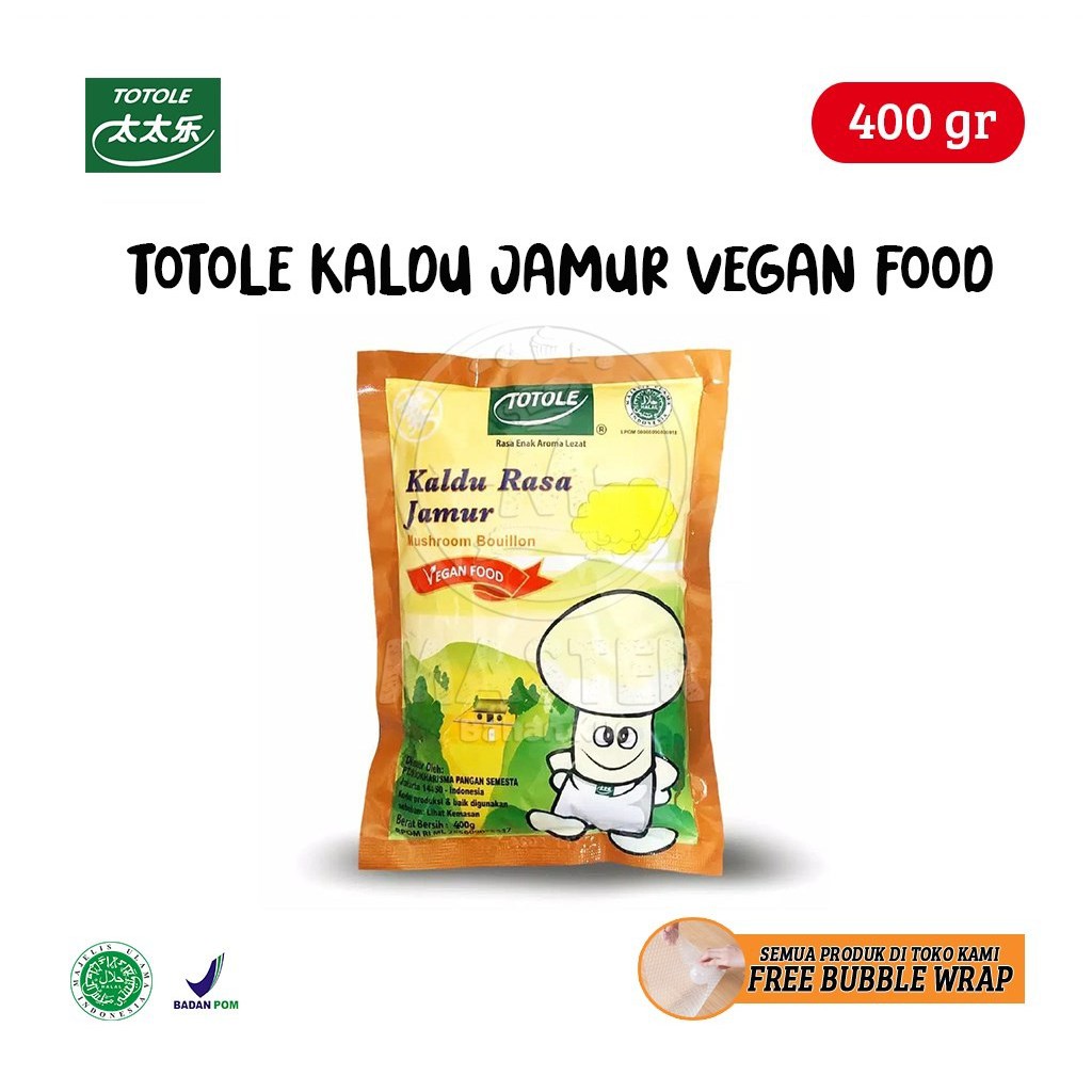 

Totole Kaldu Jamur / Vegan Food KEMASAN BARU [400 gr]