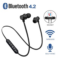 [BISA COD] HEADSET BLUETOOTH MAGNET / EARPHONE BLUETOOTH MAGNETIC XT11 / MG10