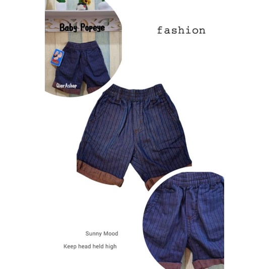 Celana pendek anak baby Popeye