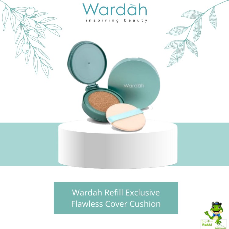 ❣️Rakkistore99❣️Wardah Refill Exclusive Flawless Cover Cushion (100% Original)