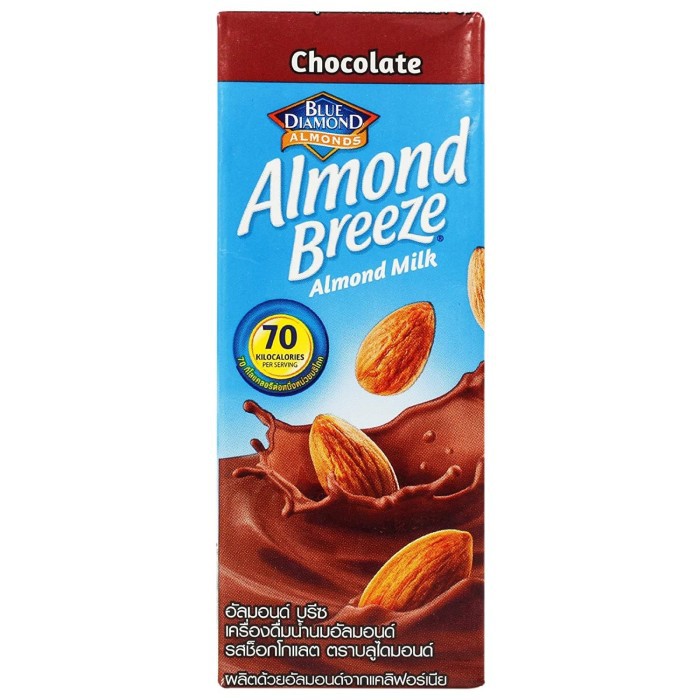 

BLUE DIAMOND ALMOND BREEZE ALMOND MILK 180ML CHOCOLATE COKELAT 180ml