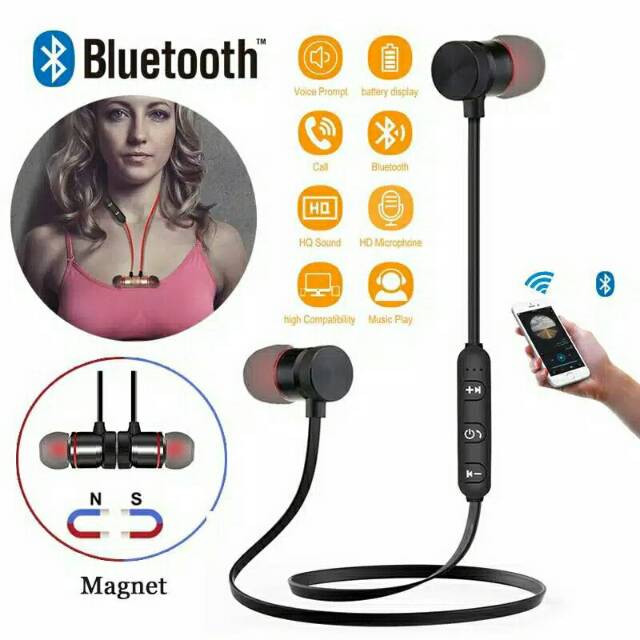 Headset blutut 2 colokan
