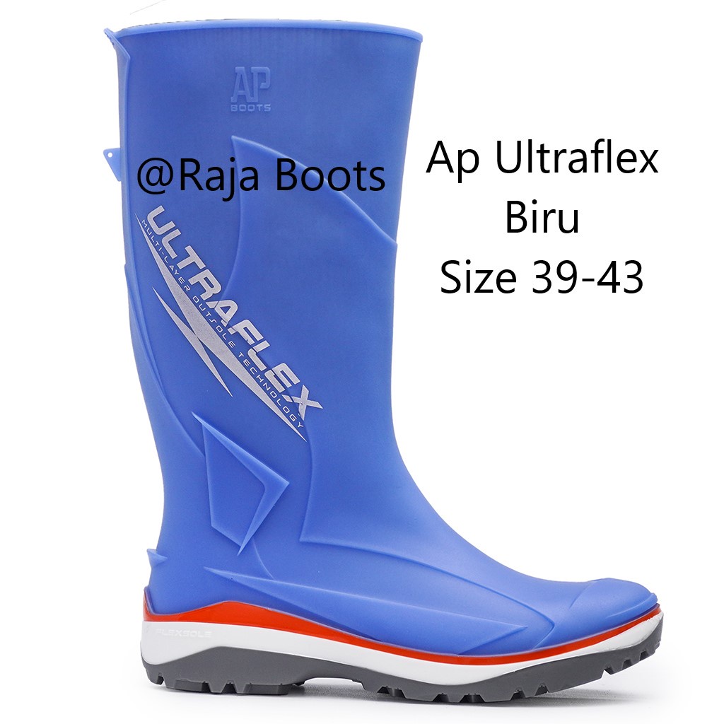 Sepatu Boot Ap Termurah Ultraflex 2018 BIru