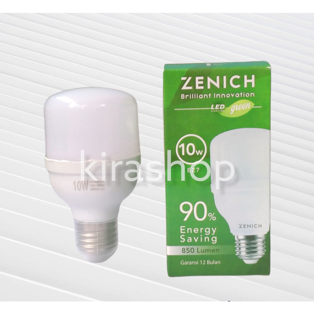 LAMPU LED ZENICH 10 WATT GARANSI RESMI 1 TAHUN