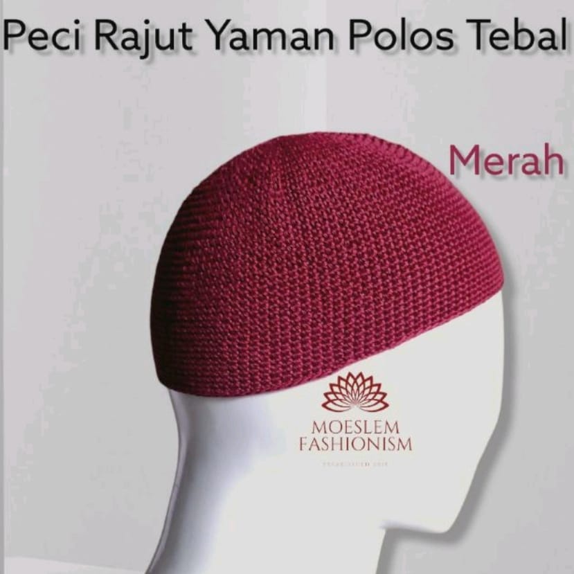 MURAH !!! GROSIR PECI RAJUT YAMAN POLOS SUPER TEBAL IMPORT KOPIAH SONGKOK SULAM DEWASA HARGA ALL SIZE BISA COD PECI PRIA MODEL TERBARU SHOLAT LAKI-LAKI