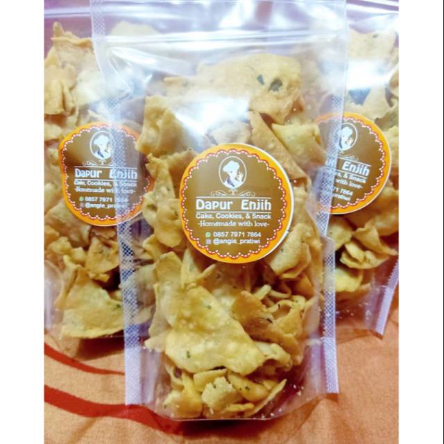

Keripik bawang 1/4 kilo