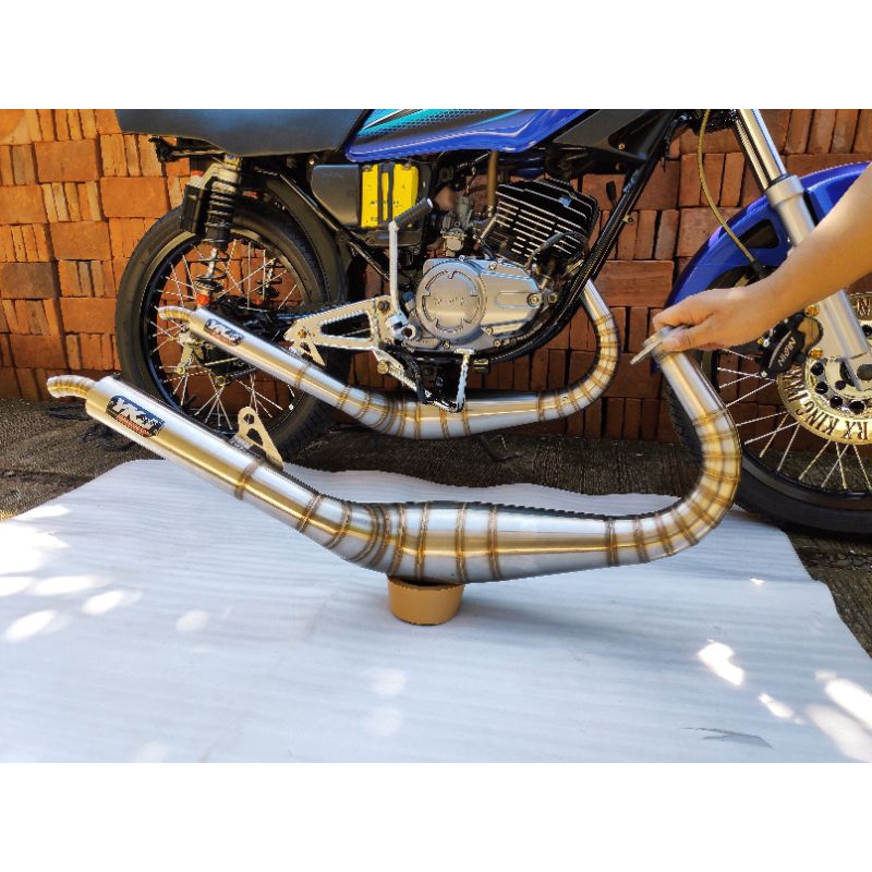 Knalpot RX King Kobra Stainless SE [Special Edition] Riset Terbaru Super Garing Original YKJ Racing Istimewa-2