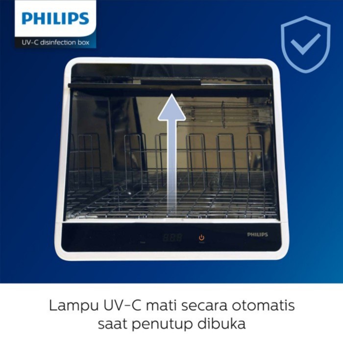 FREE ONGKIR PHILIPS UVC DISINFECTION CHAMBER BOX 48L / PHILIPS UVC STERILIZER BOX