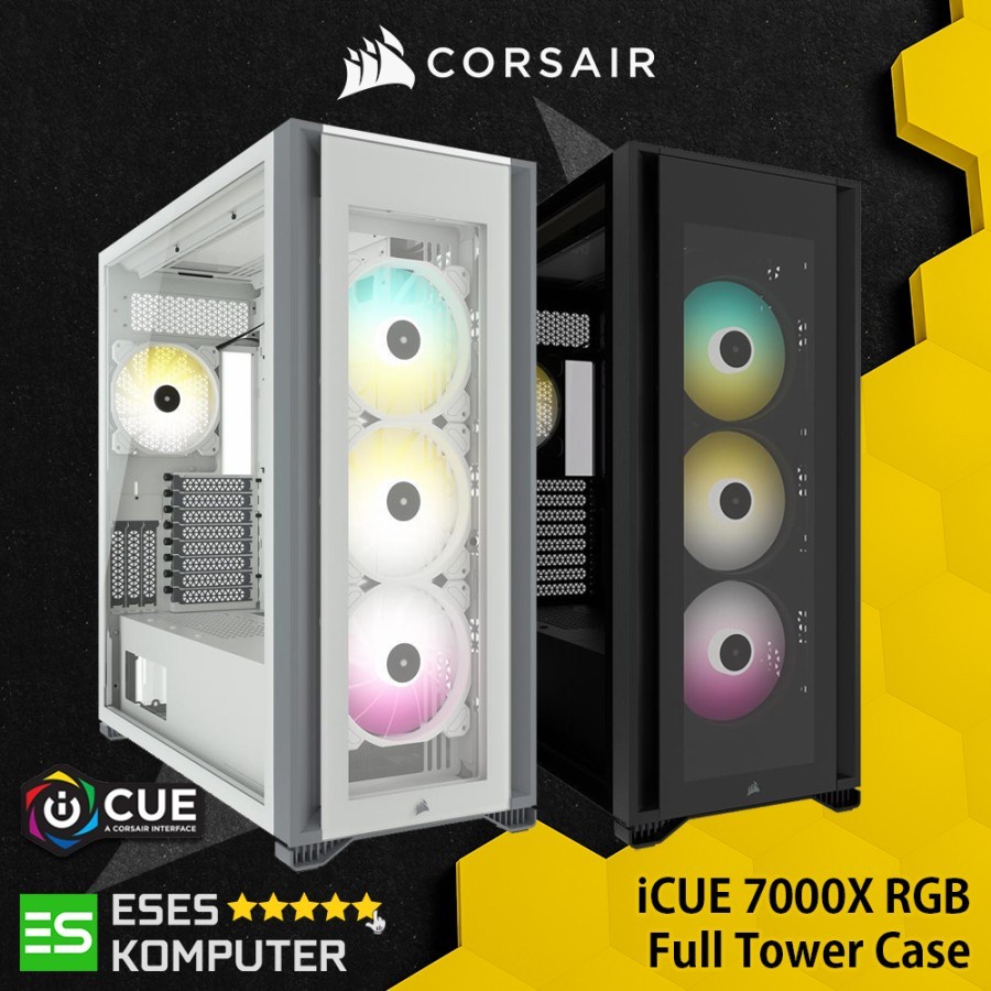 Case Corsair iCUE 7000X RGB | ATX Tempered Glass Full Tower Smart Case