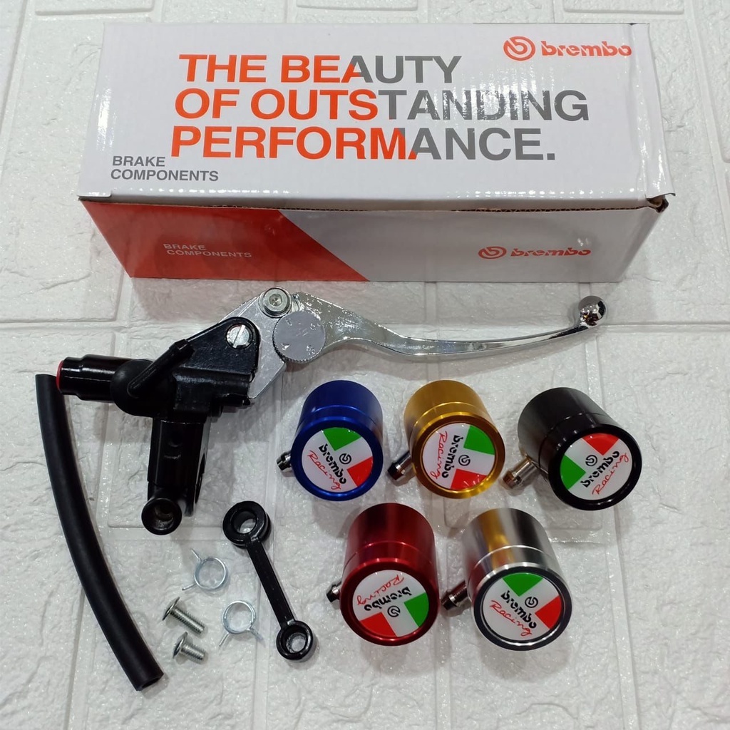 Master rem kanan variasi Brembo tabung cnc universal PCX nmax aerox Vixion ninja beat Mio dll