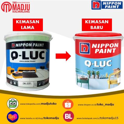 Cat Tembok Interior Q-Luc Nippon Paint 20kg