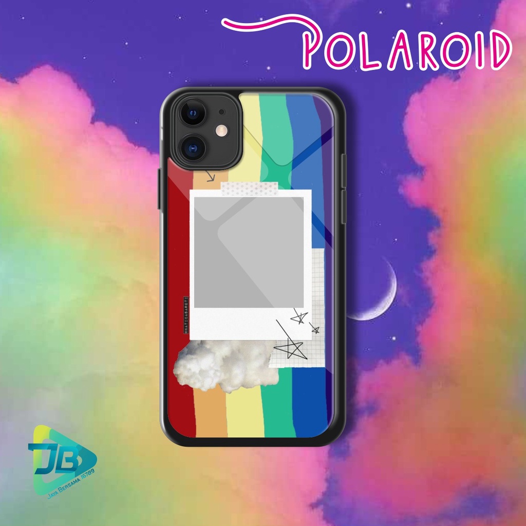 HARDCASE 2D GLOSSY POLAROID OPPO VIVO XIAOMI SAMSUNG REALME IPHONE ALL TYPE JB4714