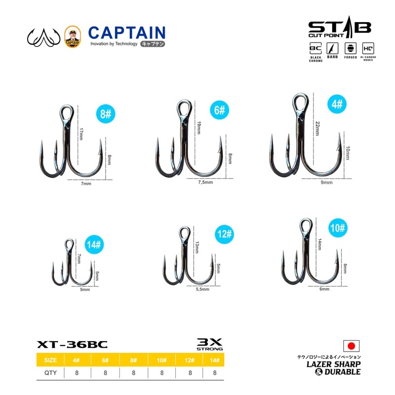 kail Treble hook captain