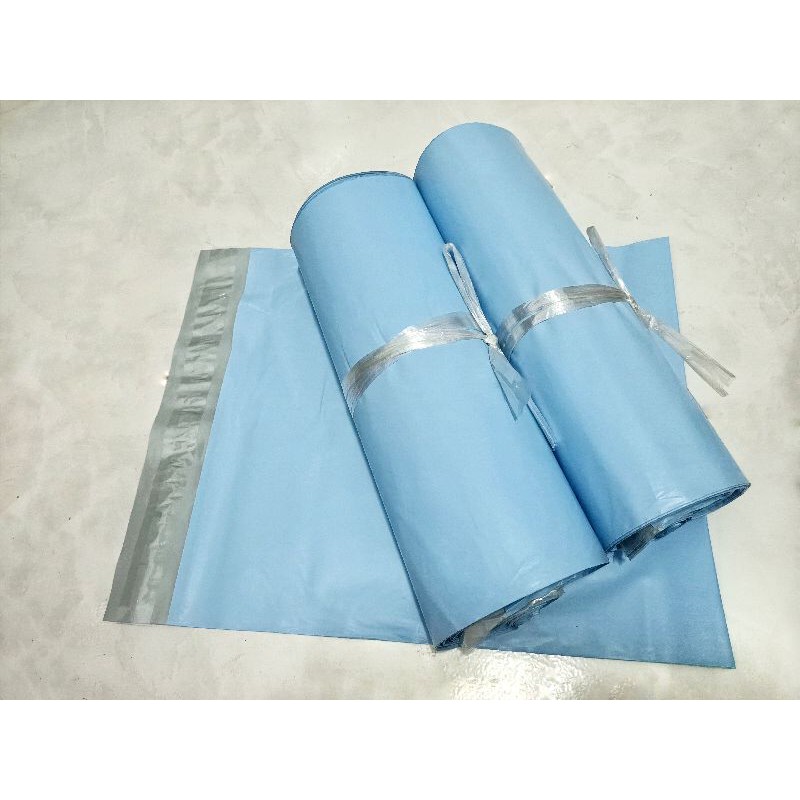 

(100 pcs) Baby Blue Polymailer 25x30