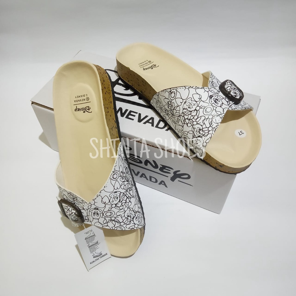 SANDAL WANITA NEVADA DISNEY MOTIF MICKEY MOUSE