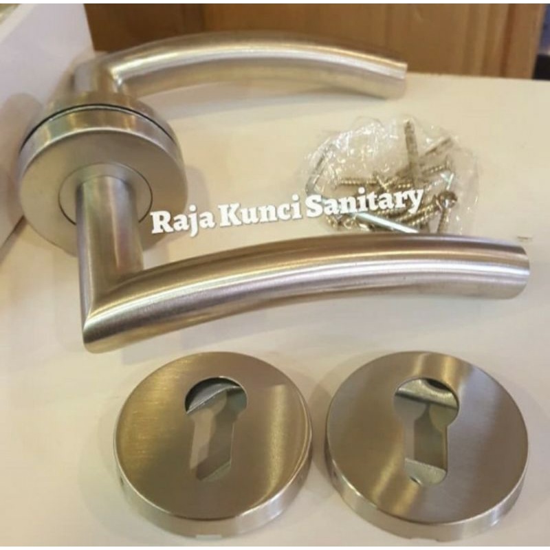 Handle Pintu Roses Stainless Stell Alis Mata/Gagang Pintu/Pegangan Pintu/Tatikan Pintu