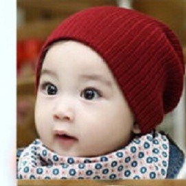 Topi Kupluk Anak Bayi  Bonnet Model Ruffle fashion Baby Hat Kupluk Anak Lucu  Ruffle  Usia 0-3Tahun.-⏩ Salur polos hitam