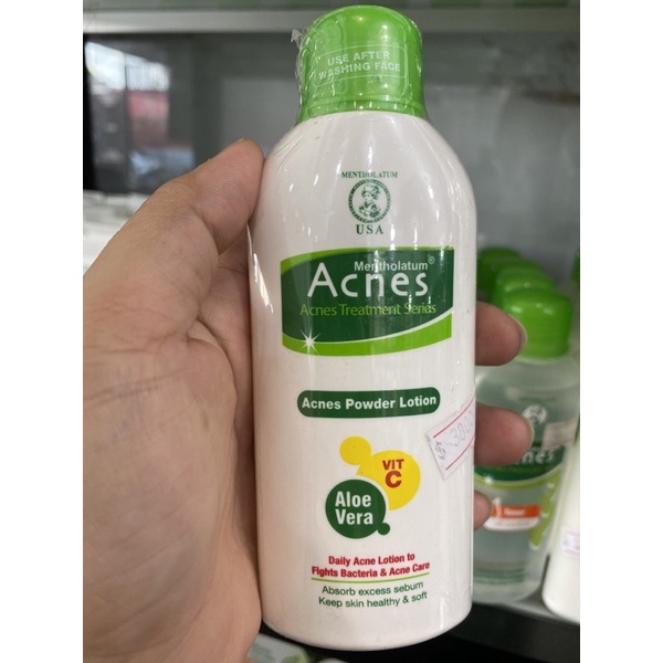 Acnes Powder Lotion aloe vera Vit C pelembab