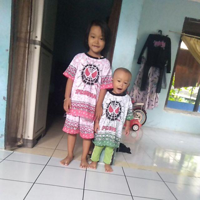 Setelan Anak Laki-laki Batik Anak Usia 1,2,3,4,5,6,7,8 Tahun Kemeja Batik Anak