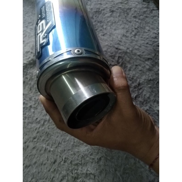 paket komplit knalpot original Mugello R9 ninja 250 dan silincer pnp vixion,byson