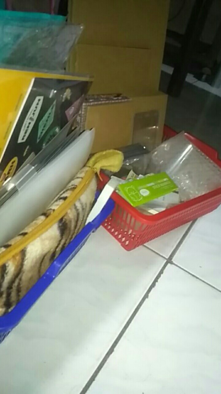 Tempat Surat Ukuran S / Keranjang Plastik Serbaguna Buah Dan Sayur Doky
