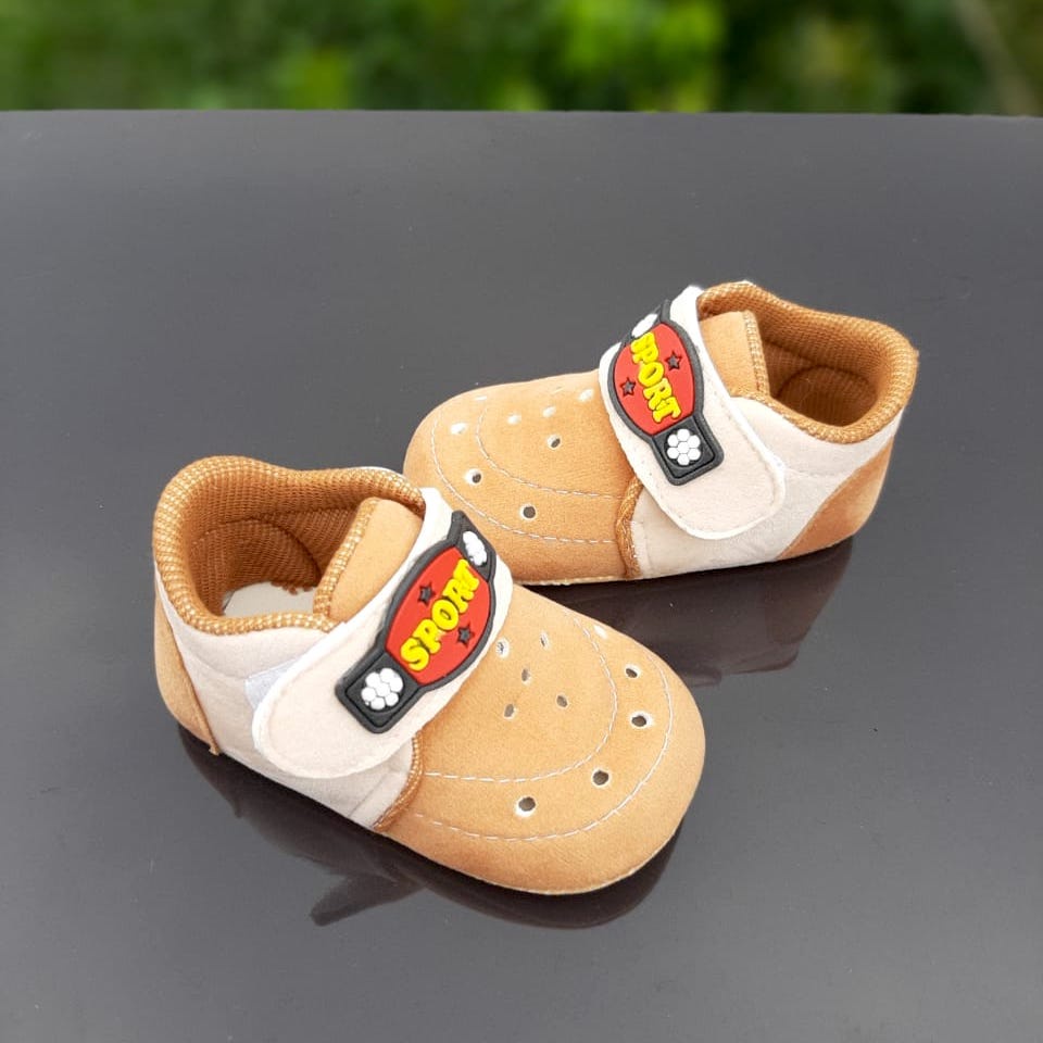 VINANDOZ PRL01 Sepatu Bayi Prewalker anak 1 s/d 12 bulan - Sepatu baby Motif Sport Lucu