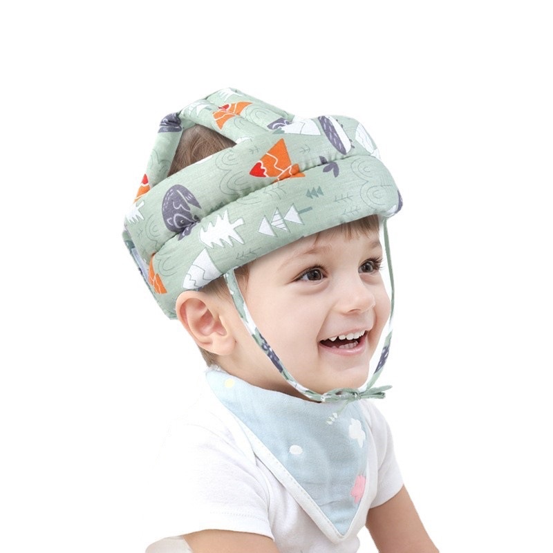 Helm Topi Pelindung Kepala Anak Bayi Balita Anti Bentur Baby Head Protector Helm Protective Hat