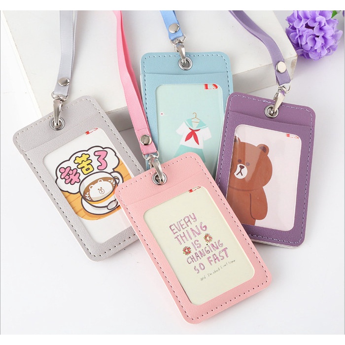 

Dijual Tempat Kartu / Id Card / Tag Holder Dengan Tali Strap Hemat