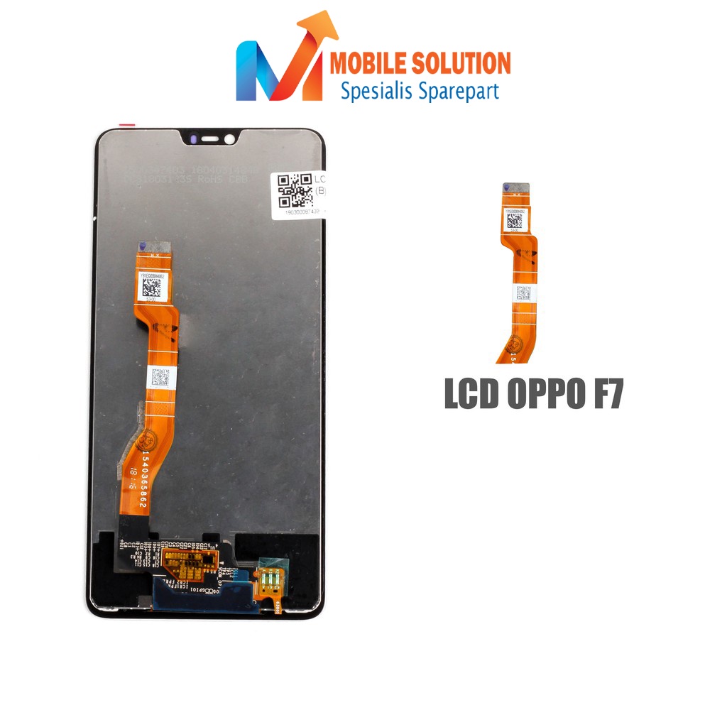 Grosir LCD Oppo F7 ORIGINAL 100% Fullset Touchscreen - Parts Kompatibel Dengan Produk Oppo Garansi 1 Bulan + Packing / Bubbel