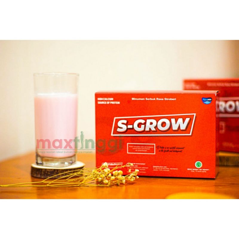 

S-GROW SUSU PENINGGI BADAN BPOM AMAN TANPA EFEK SAMPING 100 % ASLI ORIGINAL