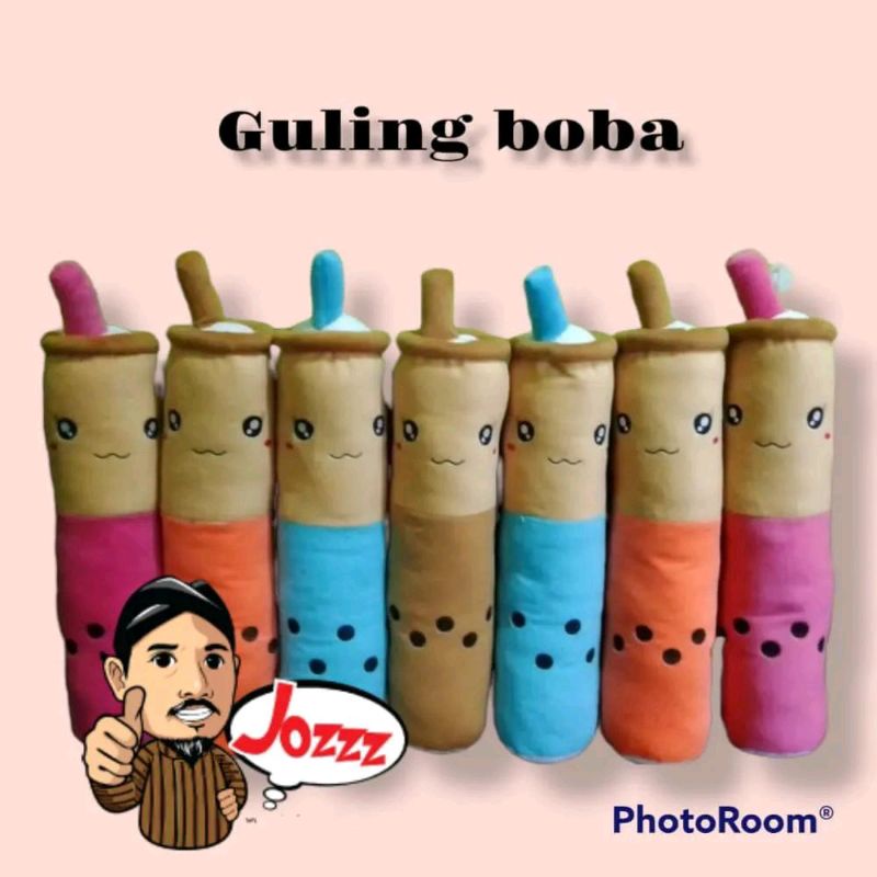 Guling Boneka Boba Anak isi Silikon Lembut