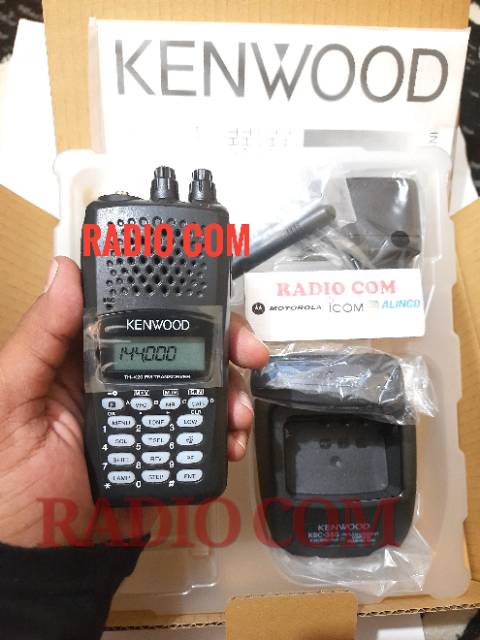 JUAL HT KENWOOD TH K20A ORIGINAL GARANSI RESMI / HT SINGLEBAND VHF KENWOOD TH K20A VHF ORIGINAL