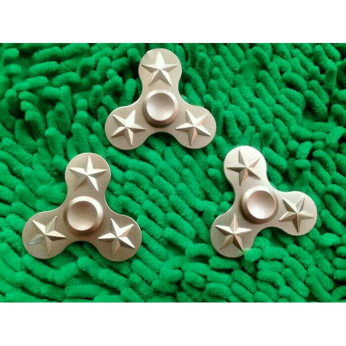 fidget spinner emas spinner gols spinner bintang spinner unik spinner impor spinner original
